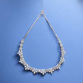 Elegant Floral Necklace & Earring Set